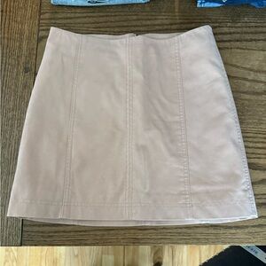 Free People blush miniskirt